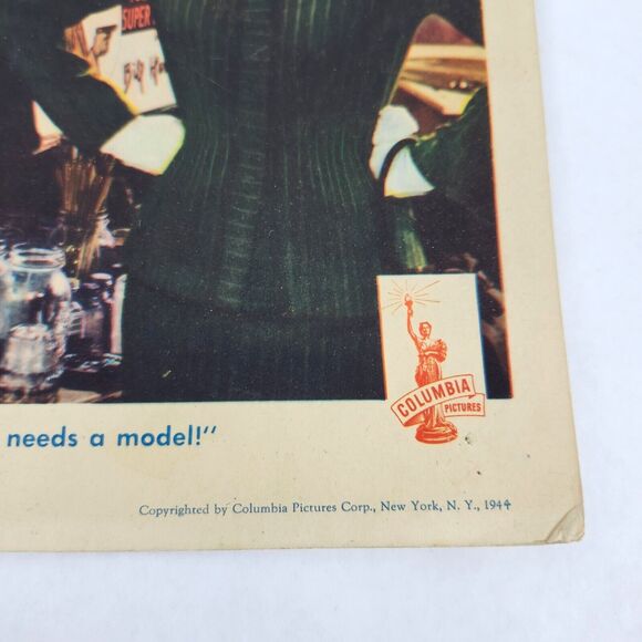 Strange Affair 1944 Lobby Card Movie Poster Allyn Joslyn Evelyn Keyes Mystery - Picture 6 of 8